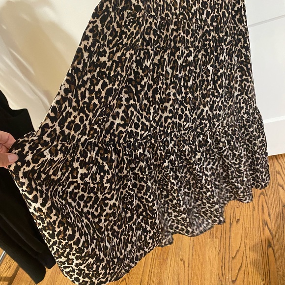 Windsor Dresses - Cheetah Print Maxi Dress | Color: Black/Tan Size: S - Picture 11 of 12